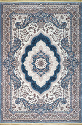 Tabriz Silk Navy