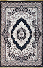 Tabriz Silk Navy