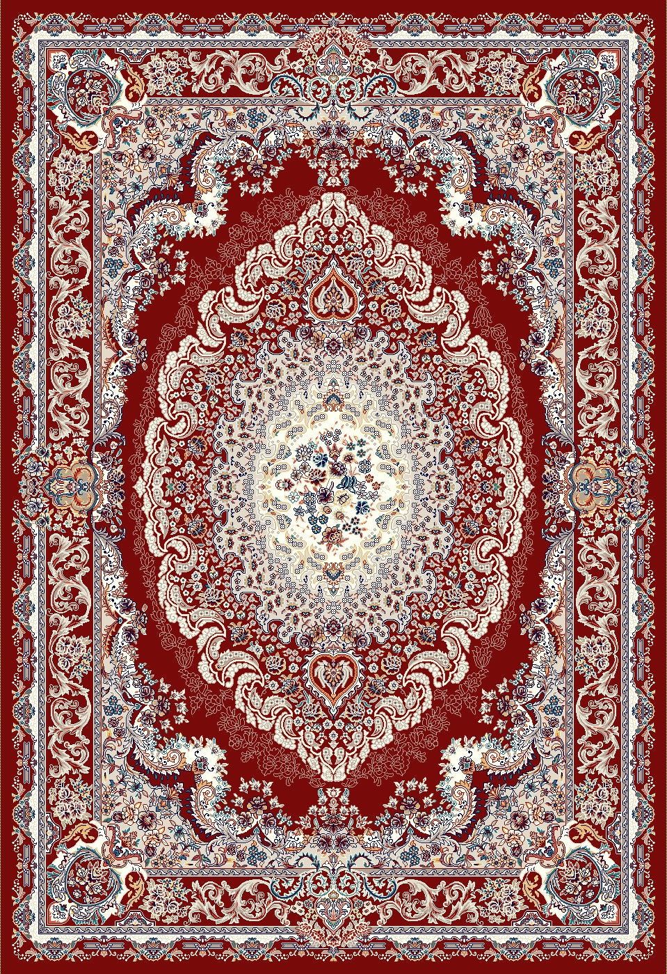 Tabriz Blue