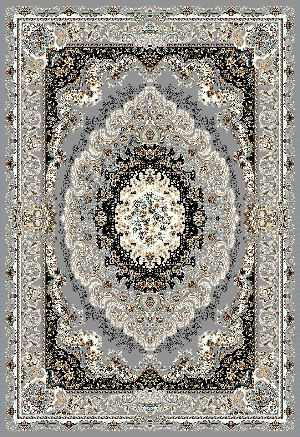 Tabriz Blue