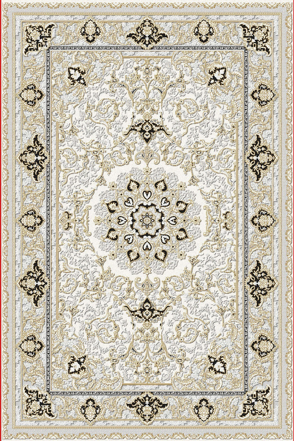 Esfahan 337 cream / grey